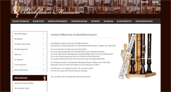 Desktop Screenshot of blockfloeten-museum.de