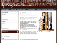 Tablet Screenshot of blockfloeten-museum.de
